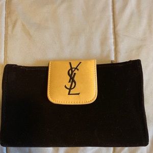 Yves Saint Laurent makeup bag